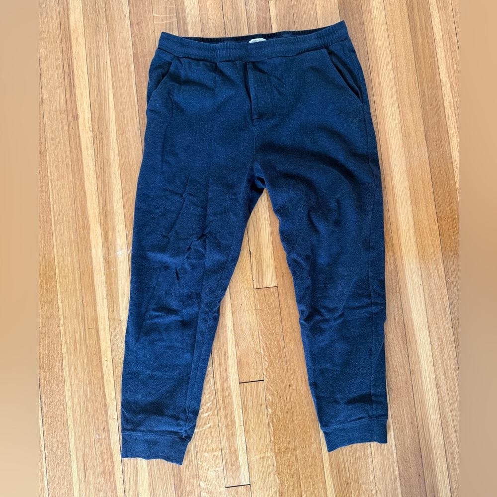Carbon2Cobalt dark gray lined drawstring sweatpants